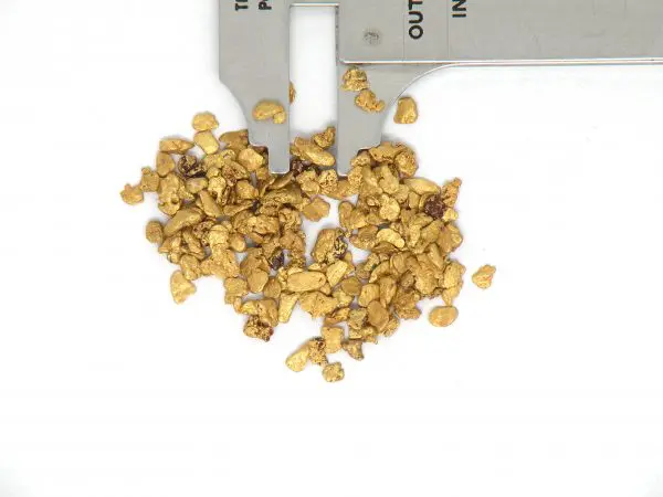 Natural Gold Nuggets #12 screen. Sold - Pioneer Jewelers