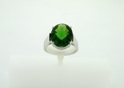 Oval Cut, wide band