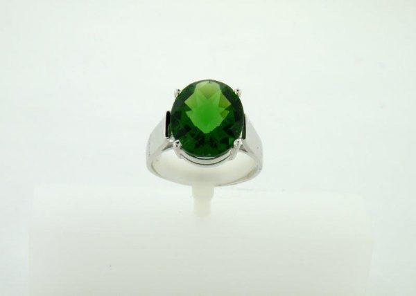 Oval Cut, wide band
