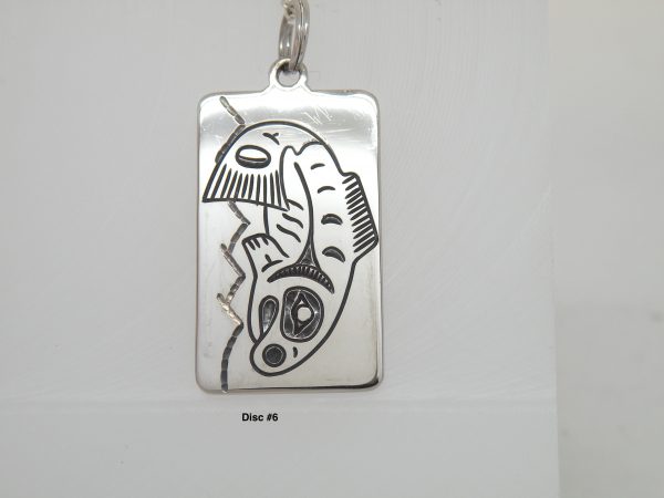 Jenny Lyn Silver Salmon Fob - Pendant