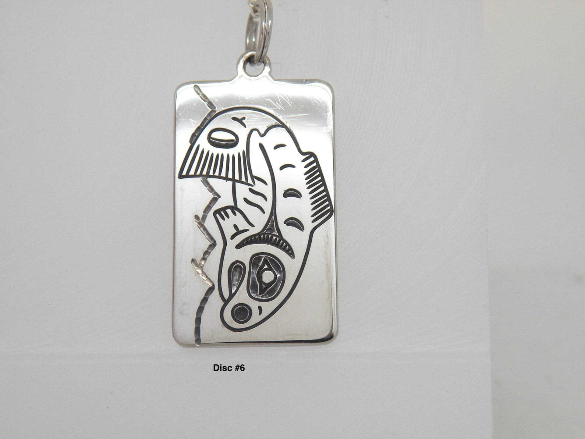 Jenny Lyn Silver Salmon Fob - Pendant