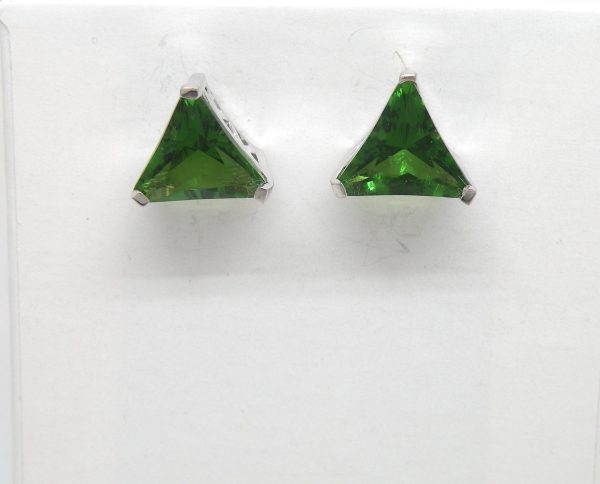 Triangle Earrings, new version, Post mounting. - Image 2