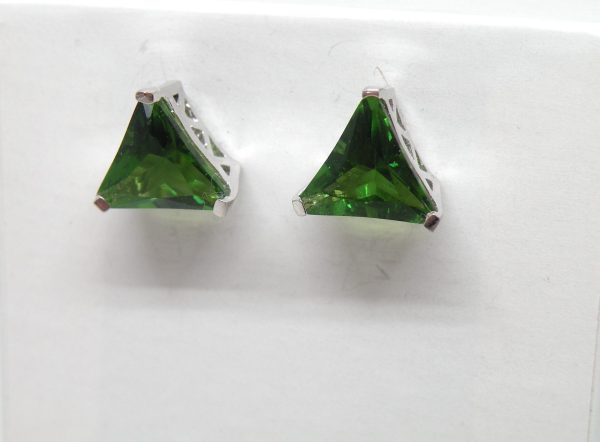 Triangle Earrings, new version, Post mounting. - Image 6